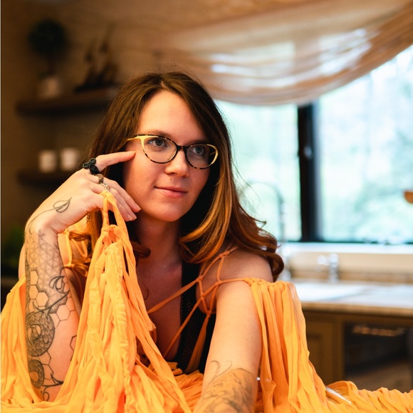 Handmade Macrame Dress - Picture 6 of 9